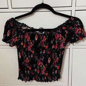 Off the shoulder shirt